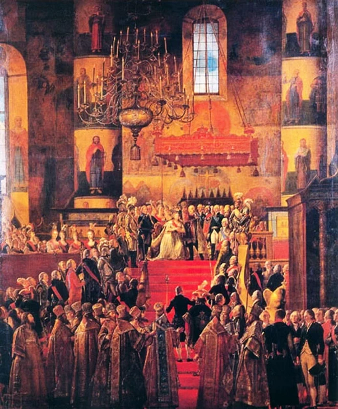 Incoronazione di Paolo I di M.F.Kvadal